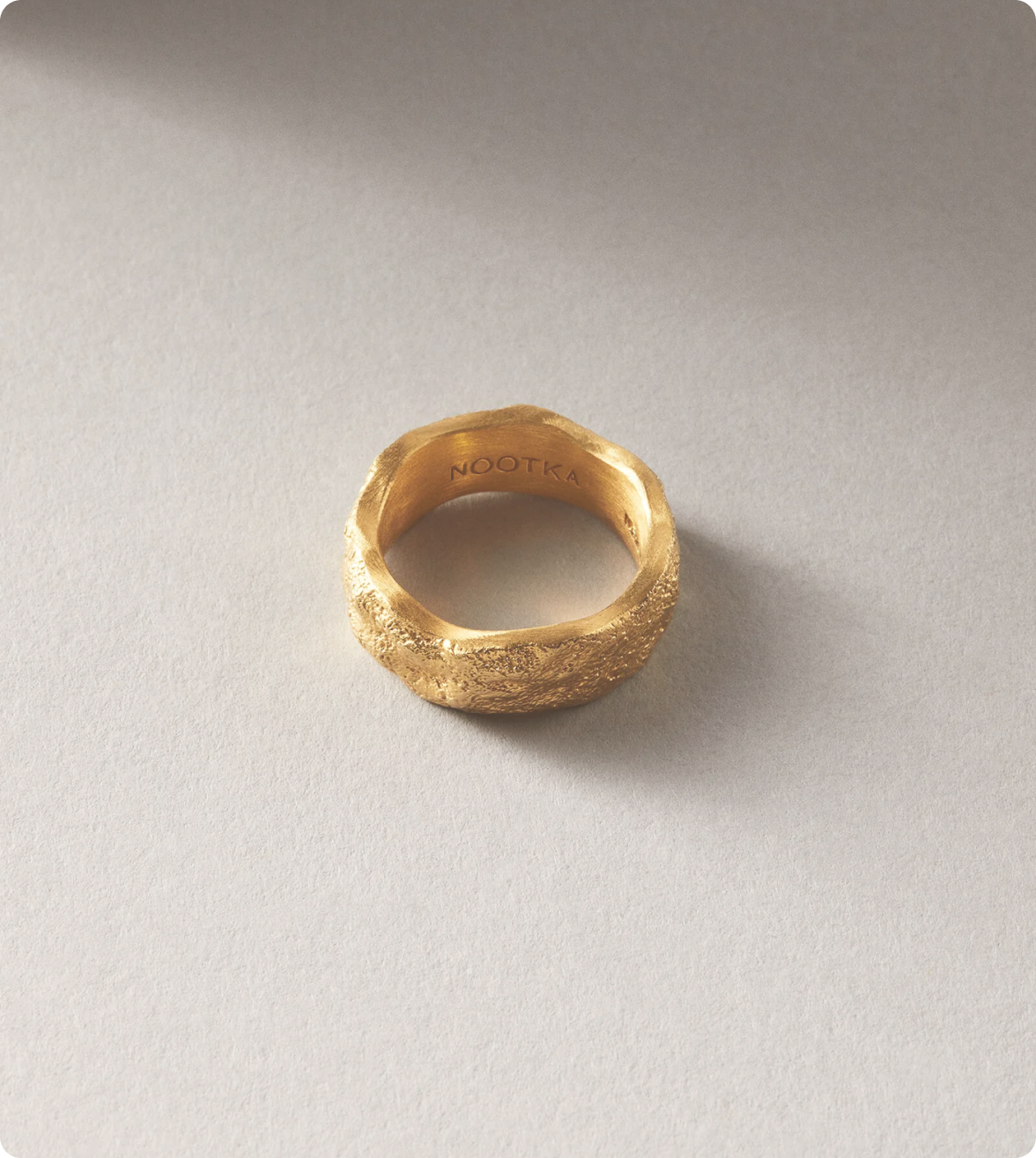 CHUNKY RING GOLD