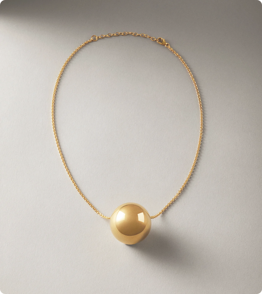 SPHERE NECKLACE GOLD