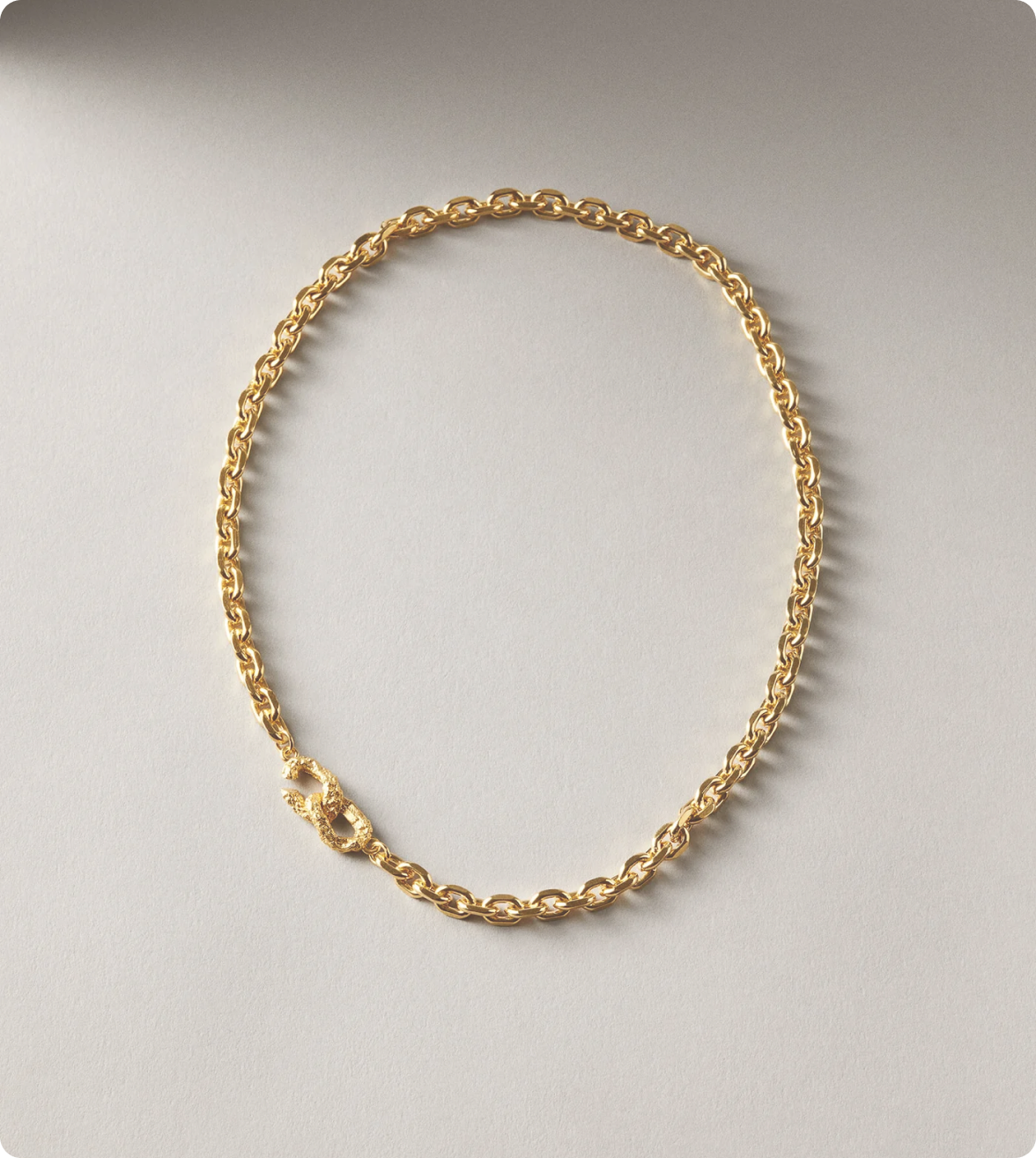 DENSE NECKLACE GOLD