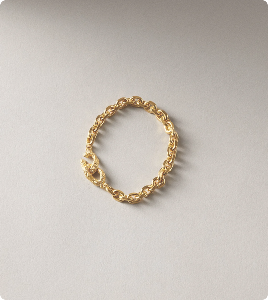 DENSE BRACELET GOLD